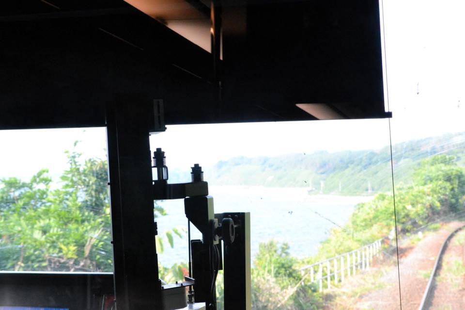 　海岸線を走る五能線