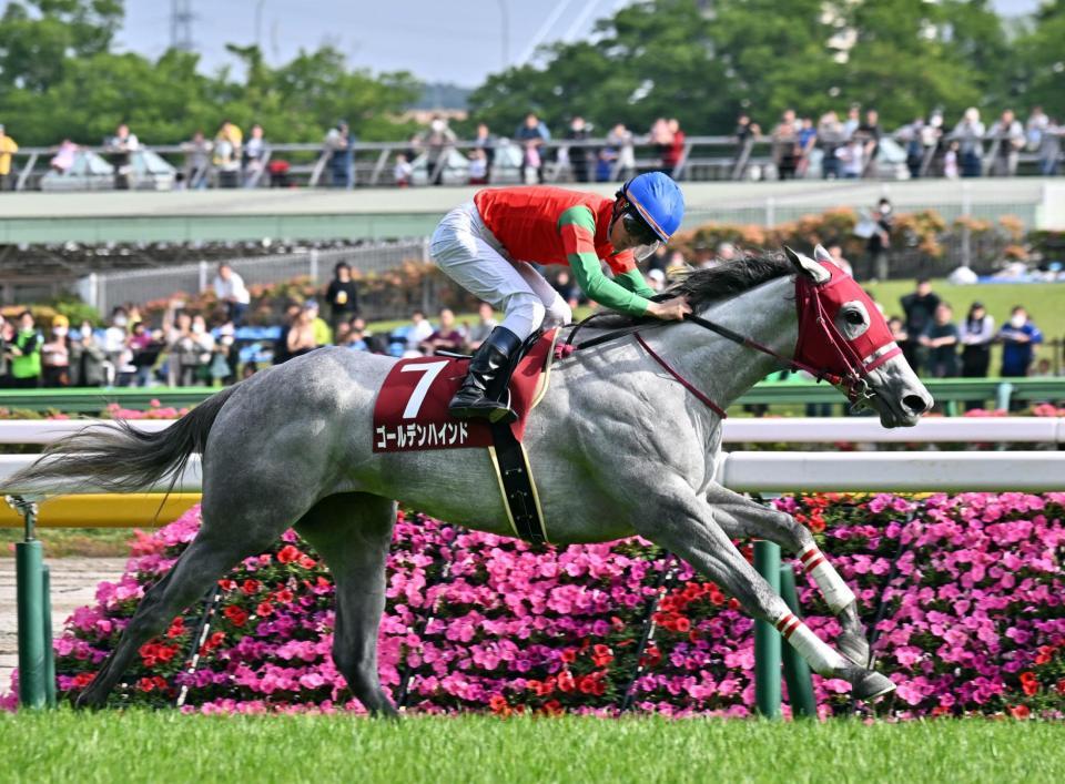 　フローラＳを制したゴールデンハインド
