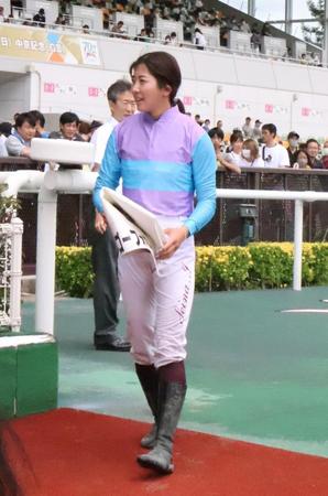 中京２Ｒで今年のＪＲＡ１７勝目を挙げた今村聖奈