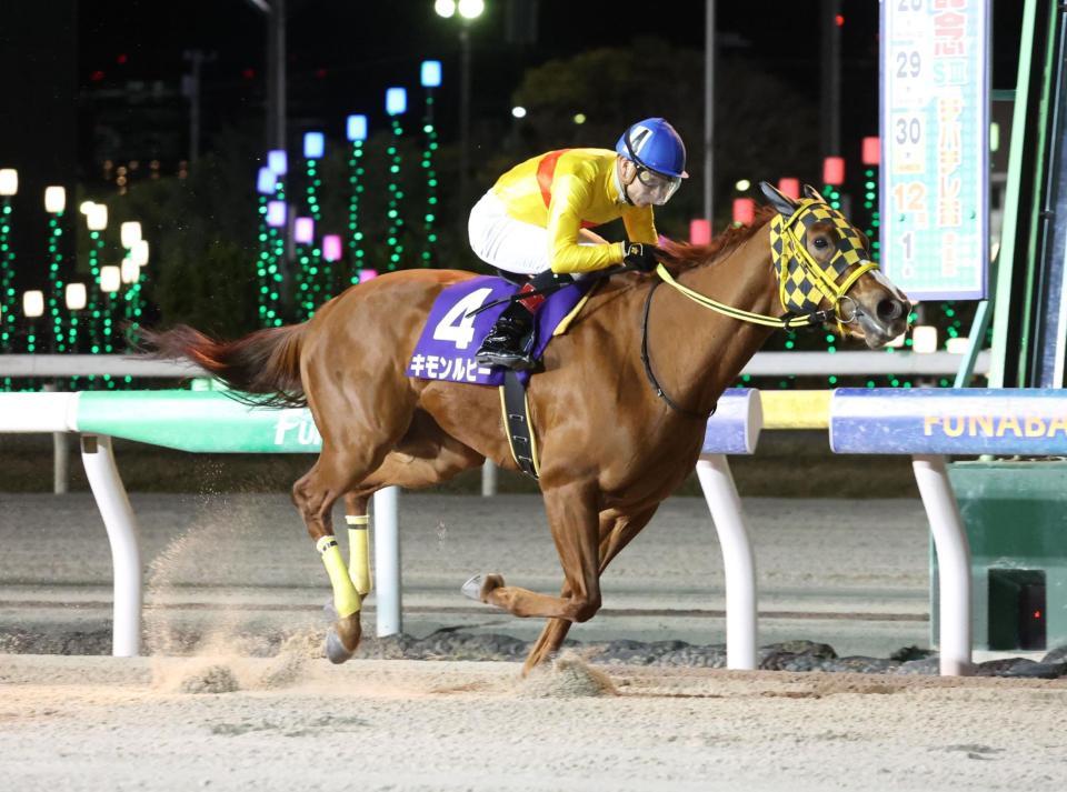 　船橋記念を制したキモンルビー