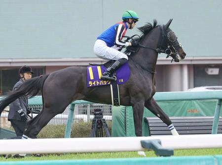 桜花賞で３着と健闘したライトバック