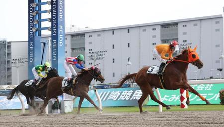 　不成立となった川崎競馬の４Ｒ