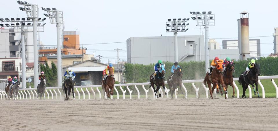 　不成立となった川崎競馬の４Ｒ