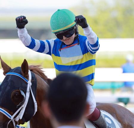 　ベンダバリラビアで今年４勝目をあげた今村聖奈（撮影・石湯恒介）