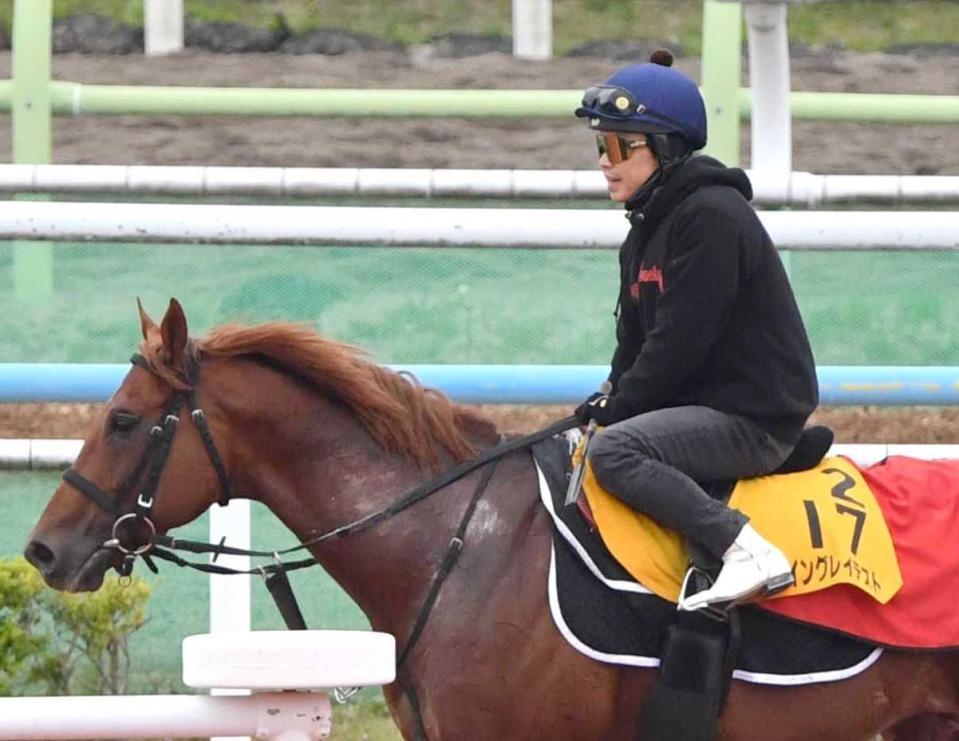 　ウイングレイテストで重賞２勝目に挑む松岡