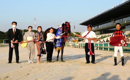 　２年前の六甲盃が最後の重賞勝利となったジンギ＝２０２２年６月２日、園田競馬場