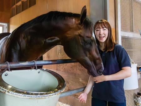 　トゥラヴェスーラとのコンビで北九州記念に挑む永島まなみ（撮影・石湯恒介）