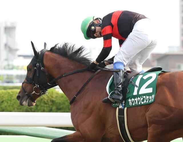 函館記念】3番人気のホウオウビスケッツが重賞初制覇 岩田康「本当に