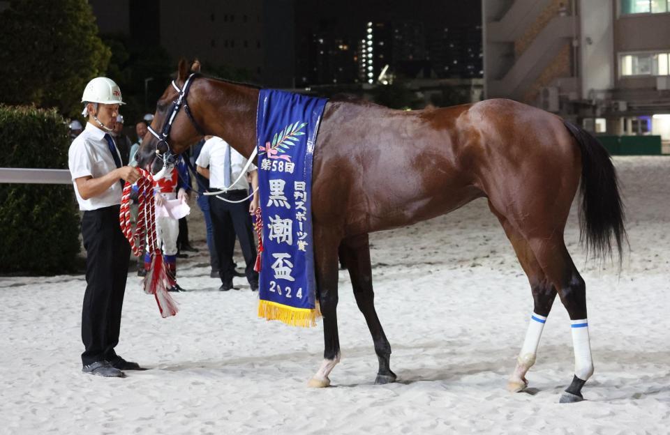 黒潮盃を制したダテノショウグン＝大井競馬場