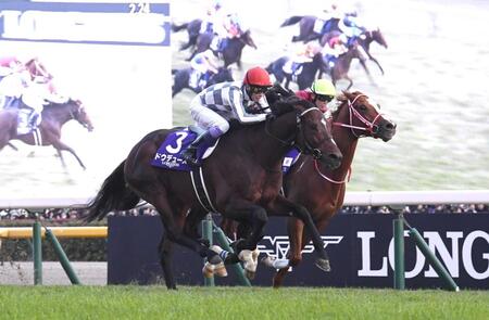 　ジャパンＣを制したドウデュースと武豊＝２４日・東京競馬場