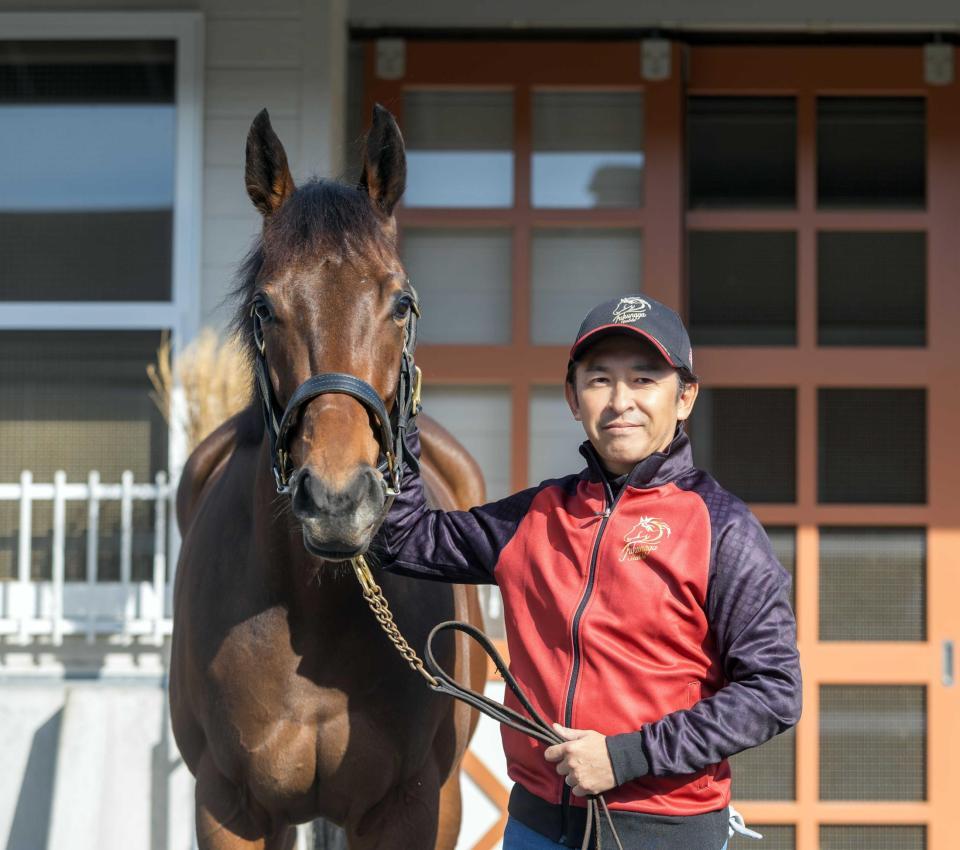 　阪神ＪＦに挑む福永師とランフォーヴァウ＝撮影・石湯恒介