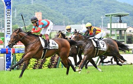 デルアヴァー＝新馬戦勝利時