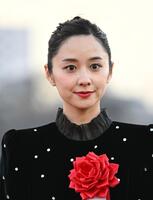 　プレゼンターを務めた堀田真由（撮影・佐々木彰尚）