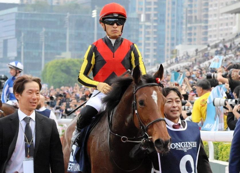 　香港Ｃで２着だったリバティアイランド