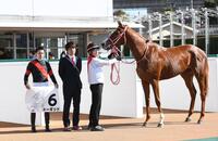 　小倉６Ｒ３歳新馬を制したドーギッドと横山武史