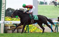 　人馬共に初重賞勝利となった川又とエイシンフェンサー（撮影・石湯恒介）