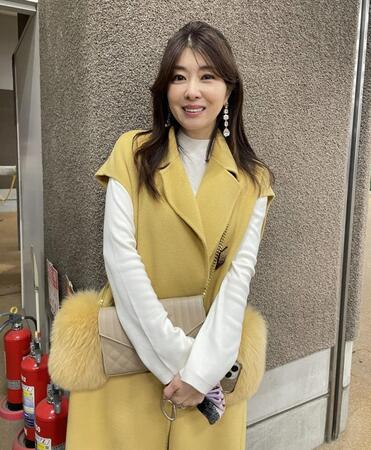 　夫のＪＲＡ初騎乗に駆け付けた矢部美穂