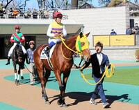 　ＪＲＡでの初騎乗を果たした山林堂信彦騎手