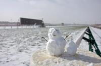 　中止になった京都競馬（撮影・石湯恒介）