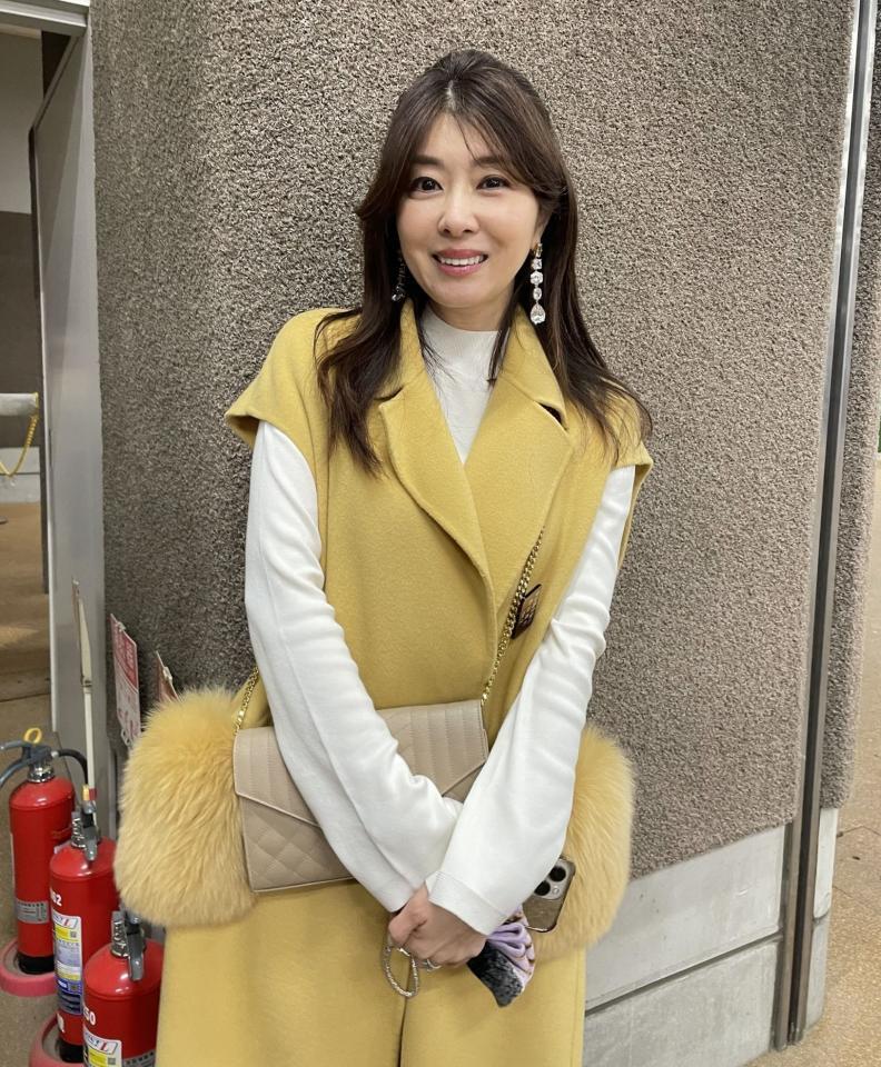 　夫のＪＲＡ初騎乗に駆け付けた矢部美穂