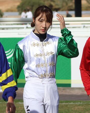 　サウジアラビアのインターナショナルジョッキーズチャレンジに騎乗した永島まなみ