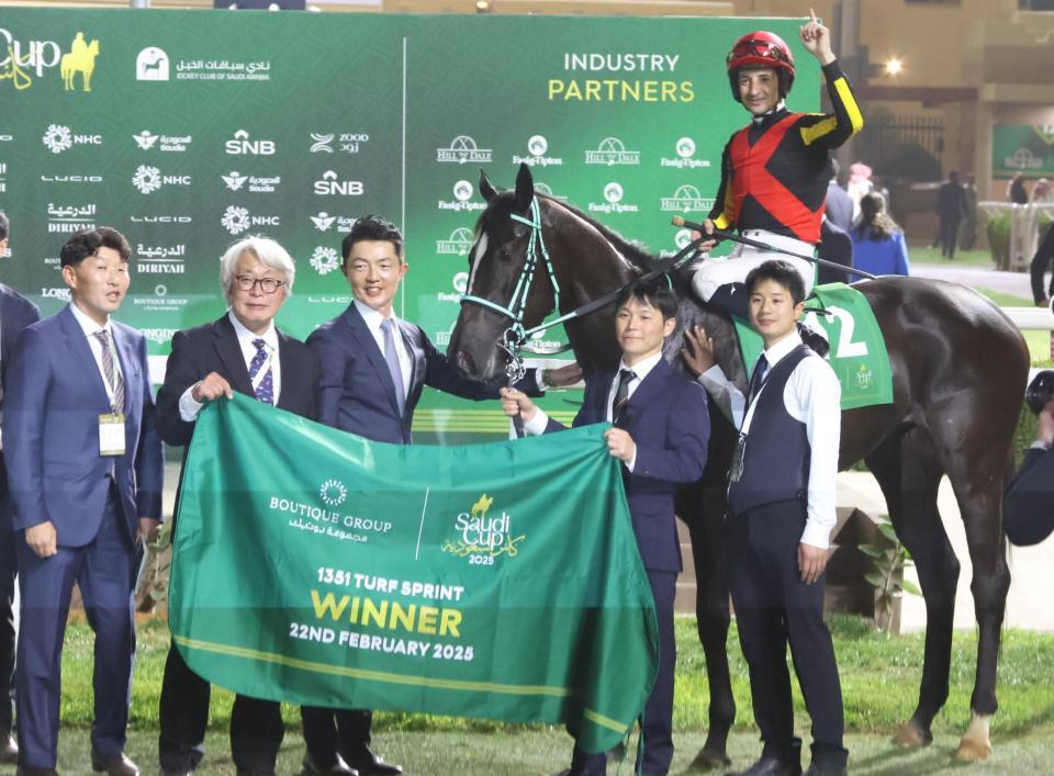 １３５１ターフスプリントを制したアスコリピチェーノ