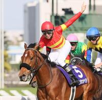 　ベラジオオペラで大阪杯を制した横山和（撮影・石井剣太郎）