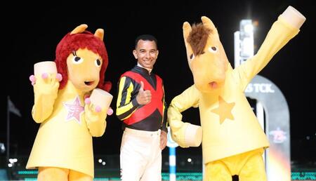 　東京スプリントを制したモレイラ