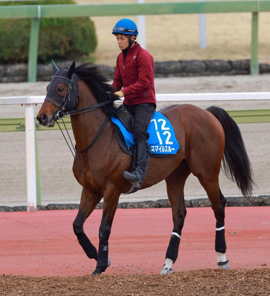 　中山グランドＪに参戦するスマイルスルー