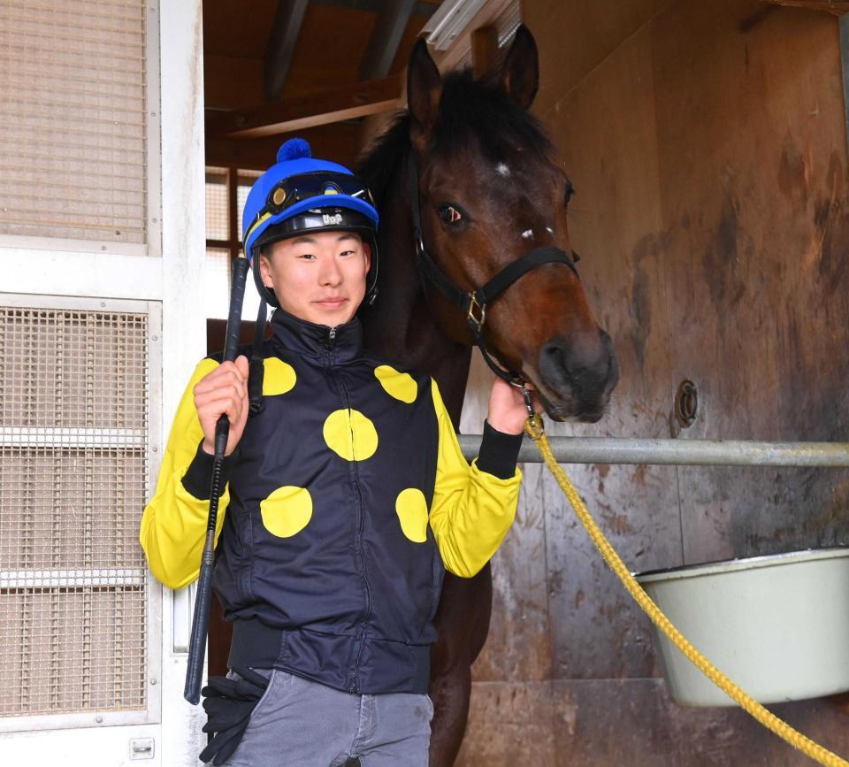 　ロードガレリアと重賞初制覇に挑む高杉（撮影・西田忠信）