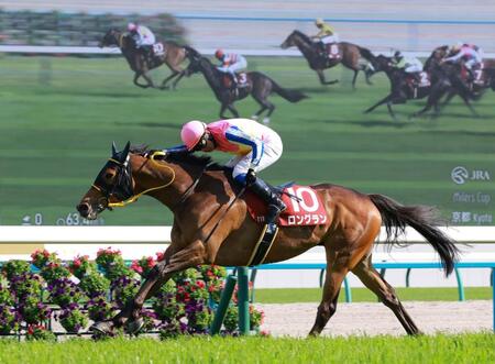 　末脚を伸ばすロングラン（撮影・石湯恒介）