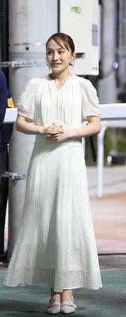 　プレゼンターで登壇した百田夏菜子