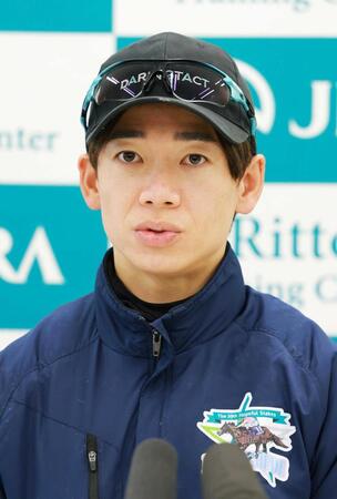 　松山弘平＝栗東トレセン（撮影・石湯恒介）
