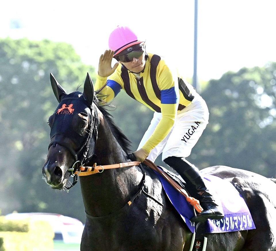 　ＮＨＫマイルＣを制したジャンタルマンタルと川田＝２０２４年５月