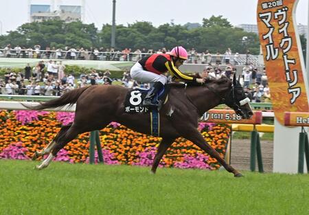 　テレ玉杯を制したボーモンド（撮影・持木克友）