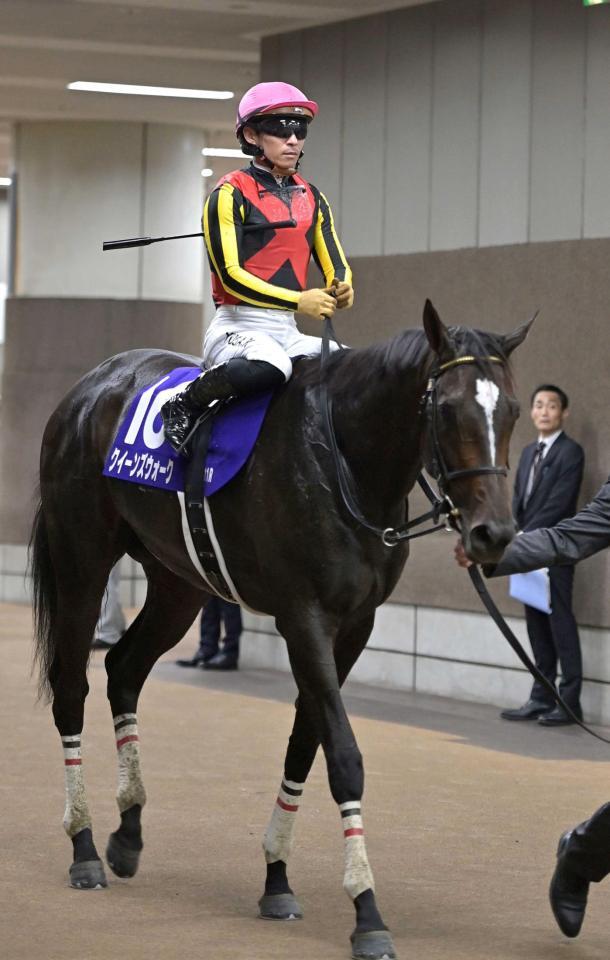 　２着に入ったクイーンズウォーク