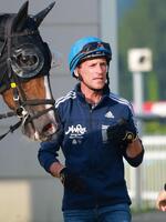 　アンドレアシュ・シュタルケ＝栗東トレセン（撮影・石湯恒介）