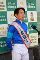 　葵Ｓを制した岩田望来、バースデーＶを決めた（撮影・石湯恒介）