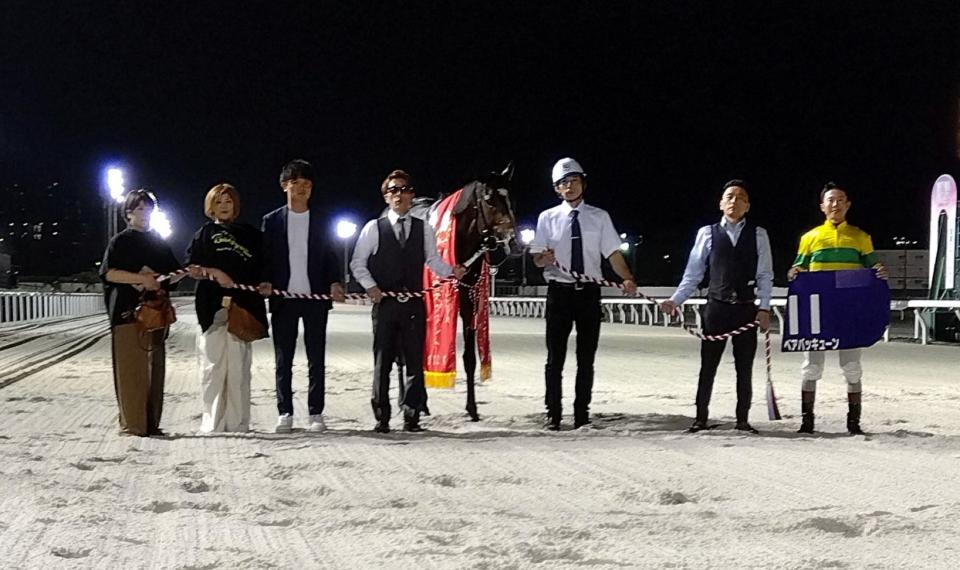 　無傷５連勝で重賞３連勝を果たしたベアバッキューン