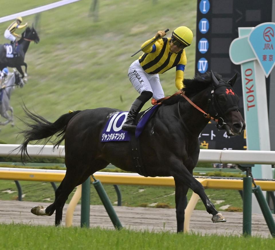 　安田記念を制したジャンタルマンタル（８日）