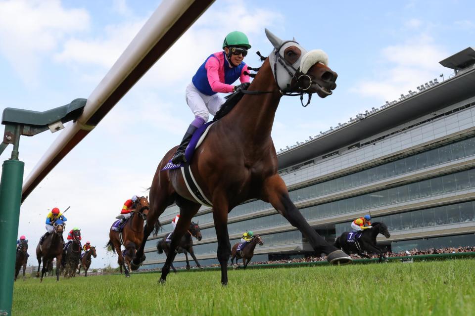 　宝塚記念を制したメイショウタバル