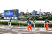 　馬場コンディションの調査のために７、８Ｒが取りやめに