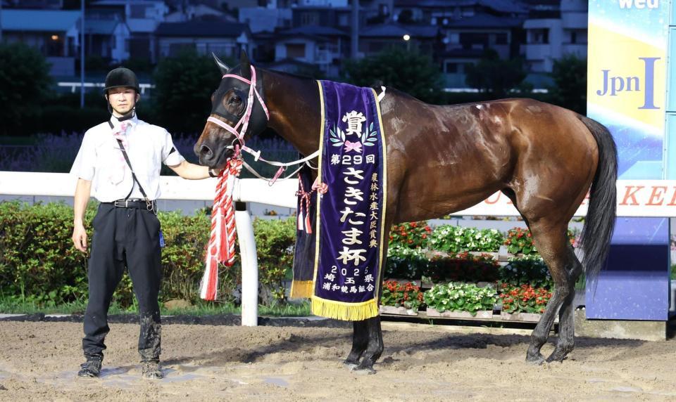 　さきたま杯を制したシャマル