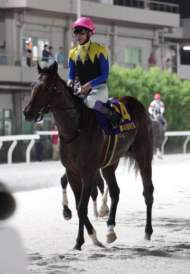 　３着に沈んだノットゥルノと武豊
