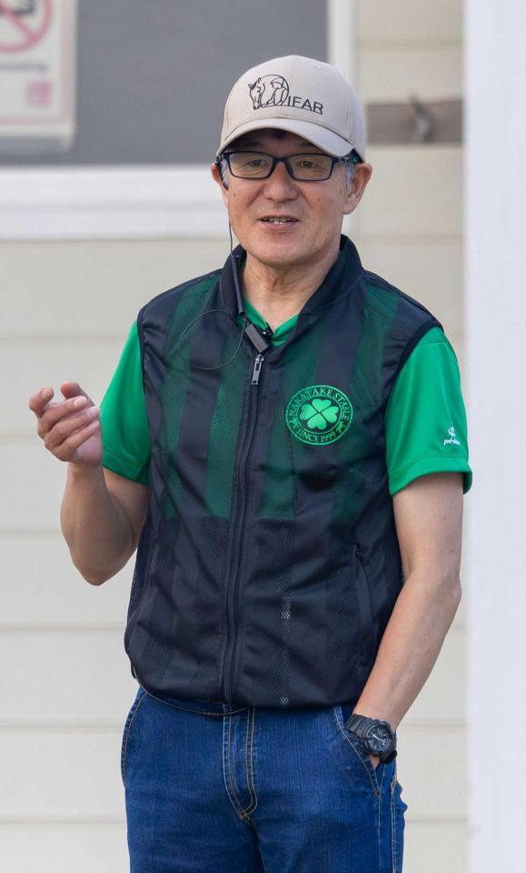 　２頭出しで北九州記念を狙う中竹和也師