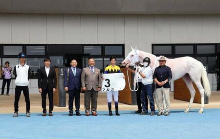 　口取りに臨んだマルガ