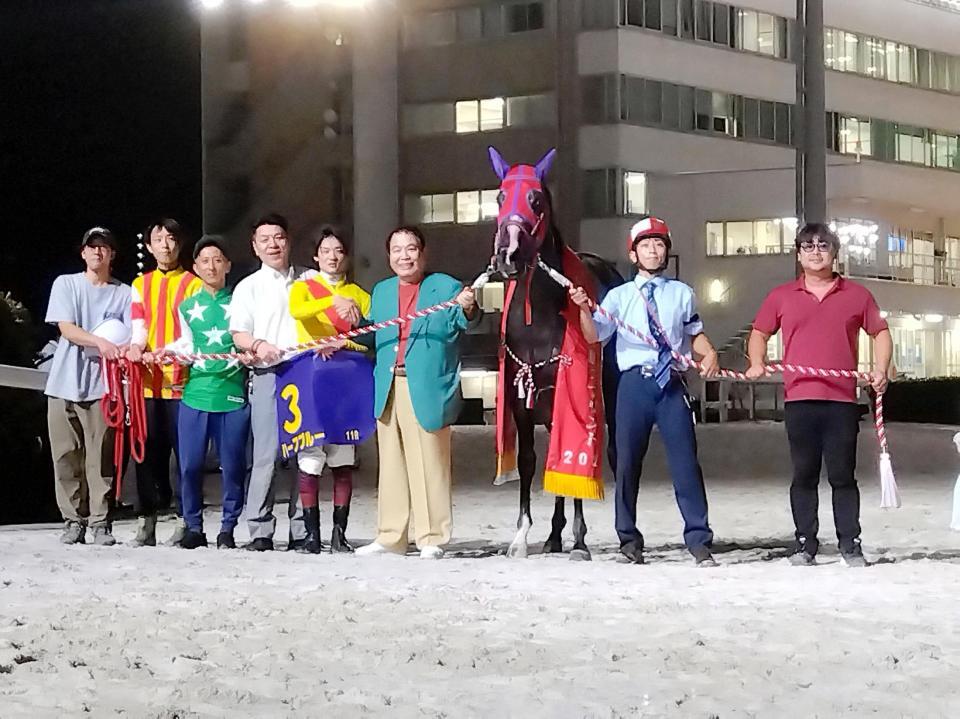 　重賞初制覇を成し遂げたハーフブルー