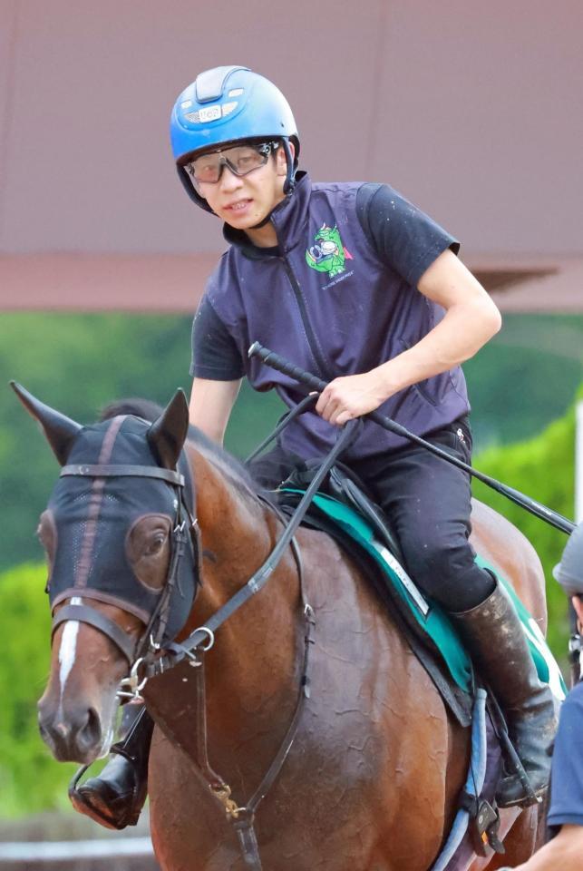 　日曜小倉１１Ｒで３連勝中の団野大成（撮影・石湯恒介）