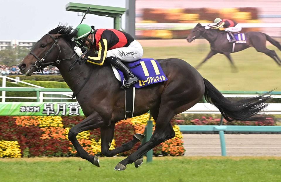 　４月、皐月賞を制したミュージアムマイル