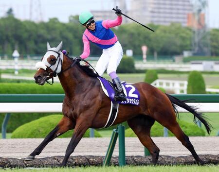 　メイショウタバルで宝塚記念を制した武豊＝２０２５年６月